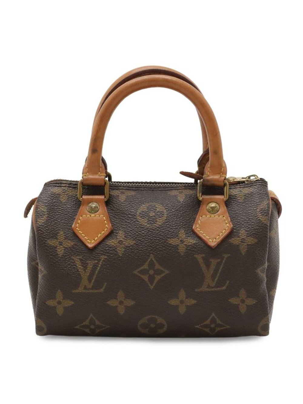 Louis Vuitton Monogram Mini Speedy Mini Bag Pouch Case